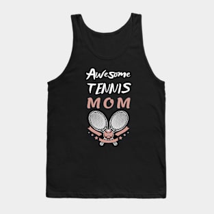 US Open Tennis Mom Racket and Ball Tank Top